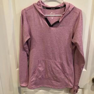 Nike Dri-Fit Hooded Long sleeve Running Shirt